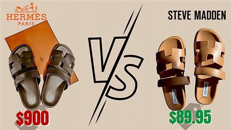 hermes sandale dupe|hermes sandals vs steve madden.